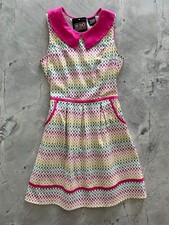 Rainbow Drop Collared Dress