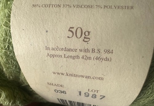 Rowan Designer Yarn - Holiday Samphire - 12 Skeins 600 gram Total Lot - Picture 5 of 5