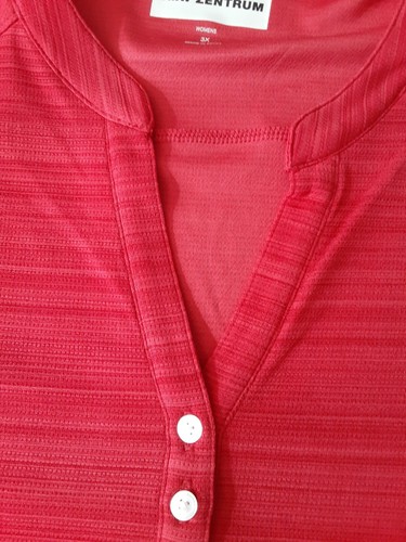BMW Men's Henley short sleeved slim fit Tee Shirt 3X FITS LIKE XL New from plant - Picture 4 of 8
