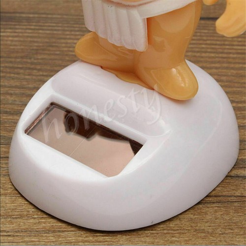 Sumo Wrestler Solar Powered Dancing Bobble Toy Home Desk Car Ornament Xmas Gift - Picture 5 of 5