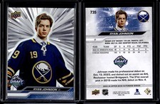 2023-24 Upper Deck Extended Series Outburst First Round Rookies Ryan Johnson