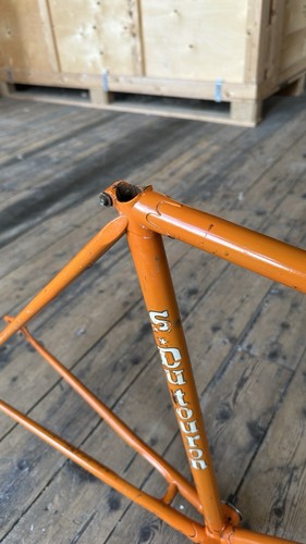 Vintage Serge Dutouron frameset French Double Rear Dropouts OsGear Lovely Frame - Picture 6 of 21