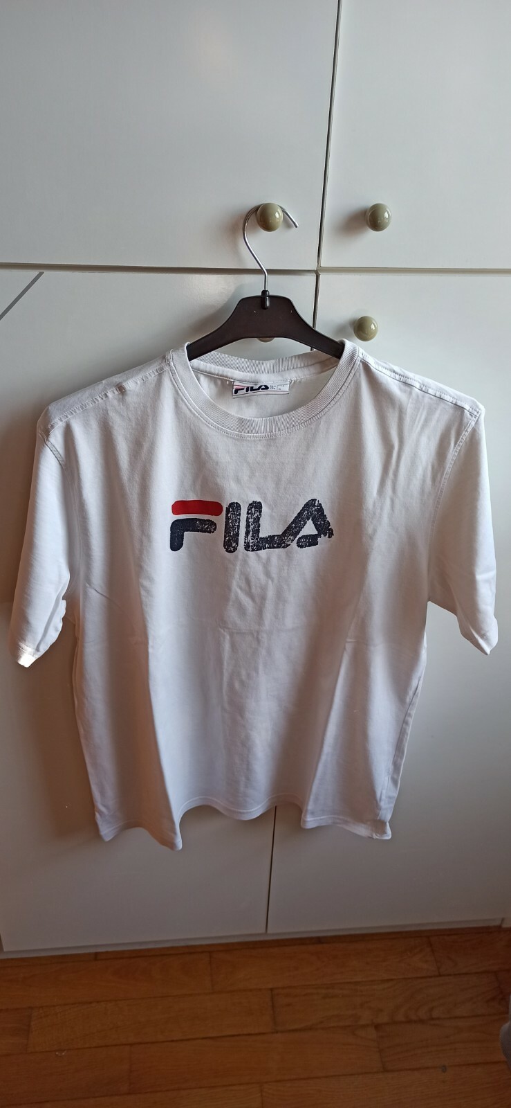 T shirt originale Fila bianca tg L