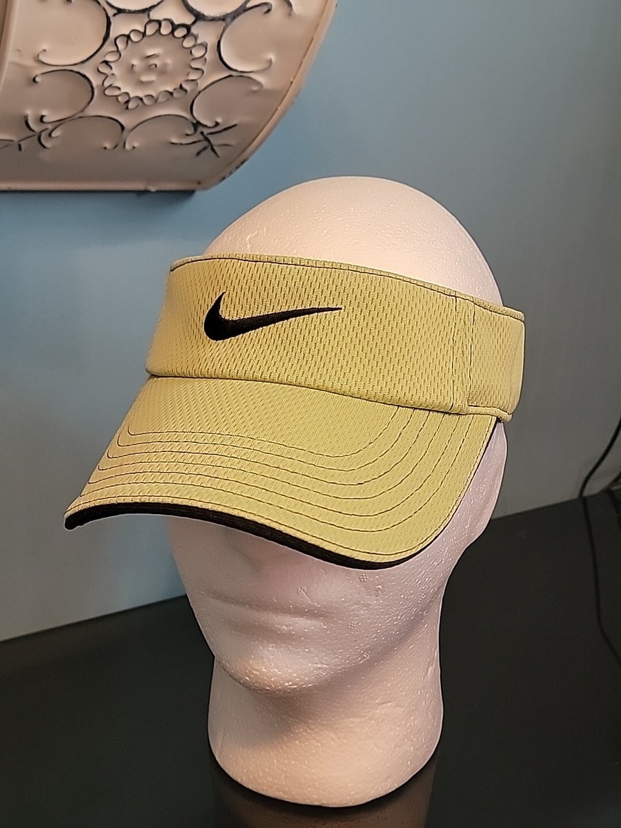 neon green nike visor