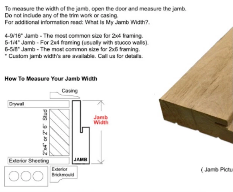  Knotty Alder Craftsman Style 6 Lite Entry Door - Image 4 of 4