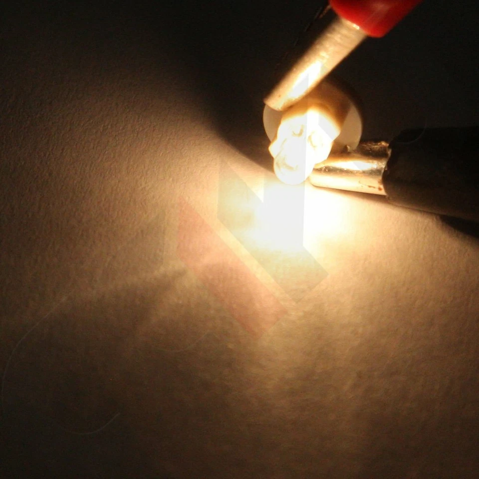 20x Painel de Painel Controle Climático Lâmpada AVAC 12V T3 Neo Lâmpadas Cunha Branco Quente - Imagem 3 de 4