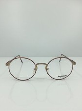 New Vintage Byblos 535 Round Eyeglasses C. 3084 Light Tortoise w/ Gold 50-20mm