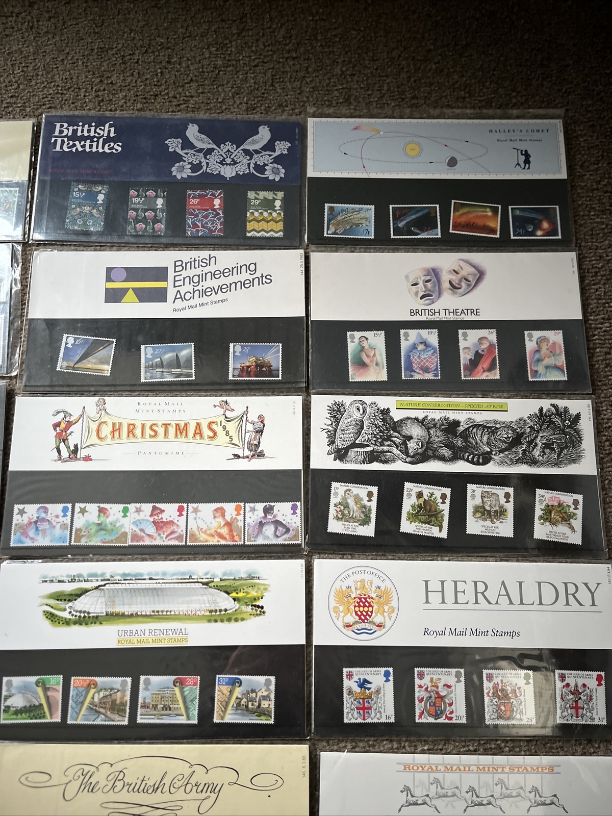 job lot presentation stamps 16 packs eBay
