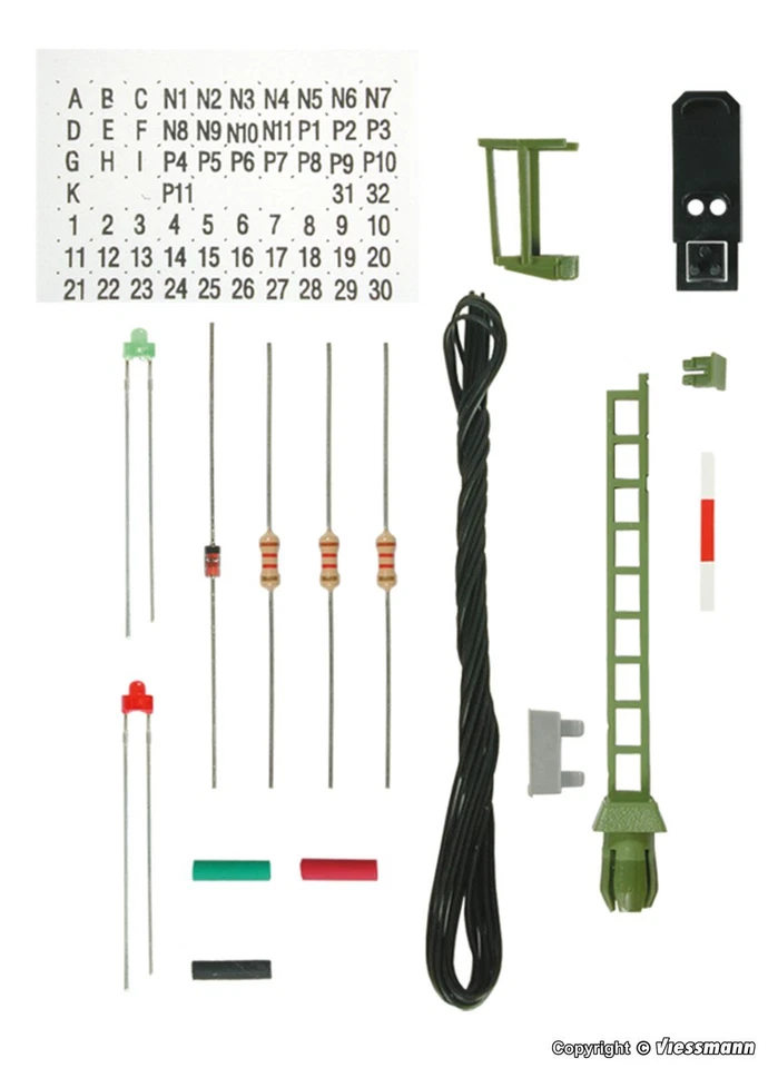 Viessmann Spur TT 7731 Signalbausatz 4911