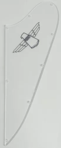 1 Ply Clear Transparent Pickguard Fit Gibson Thunderbird Bass Style Guitar Parts