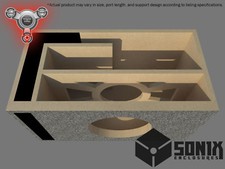 STAGE 2 - PORTED SUBWOOFER MDF ENCLOSURE FOR ORION H212 SUB BOX