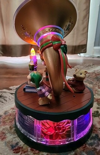 Notte prima di Natale animato con luci e carillon a batteria PhotoDesc - Foto 2 di 11