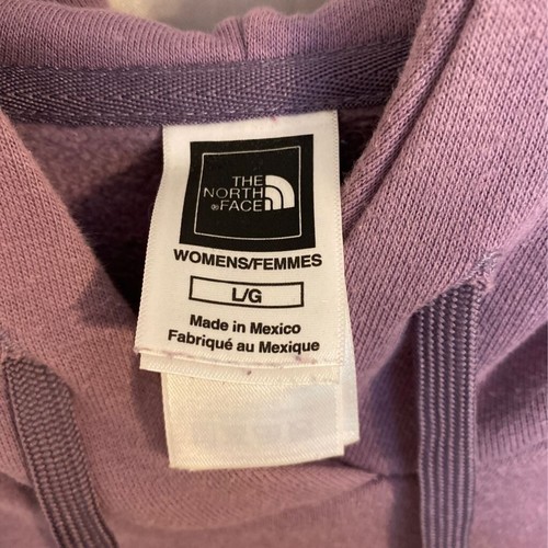 The North Face Damen-Hoodie lila gelb langärmeliger Pullover L - Bild 4 von 7