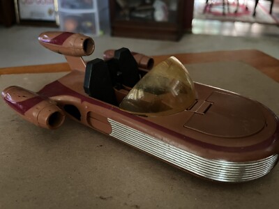 ORIGINAL 1978 Vintage Star Wars Landspeeder Working Vehicle Land Speeder 