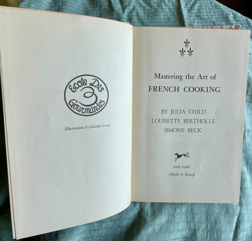 1961 Mastering The Art of French Cooking by Julia Child 1st Edition 1st printing - Picture 6 of 12