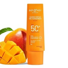 Dot  Key Mango Detan Gel Sunscreen SPF 50 PA  80g  All Skin Types