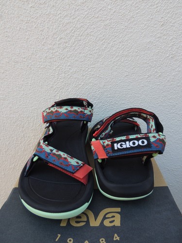 TEVA X IGLOO BRIGHT GEO HURRICANE XLT2 SPORT SANDALS, WOMEN US 7/ MEN 5 ~NEW - Picture 3 of 4