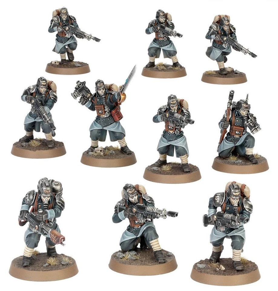 GAMES WORKSHOP [SINGLES] Death Korps of Krieg Troopers / Infantry - Single Miniatures - WH40K