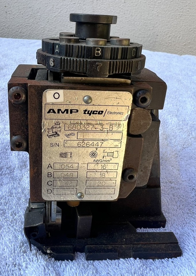 AMP Tyco wire crimp applicator Gauge wire crimp applicator eBay