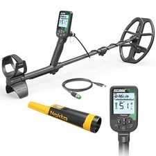 Nokta Score Metal Detector for Adults - Fully Waterproof + Accupoint Pinpointer
