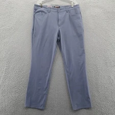 NWT Kirkland Performance Commuter Pants 36x30 Blue Mens Lightweight Stretch