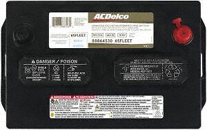 Battery  ACDelco Professional/Gold  65FLEET