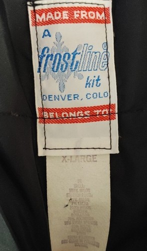 1980s Vintage Women's Frostline Kit Down Puffer Coat Ski/Snowmobile Size XL - Picture 4 of 18