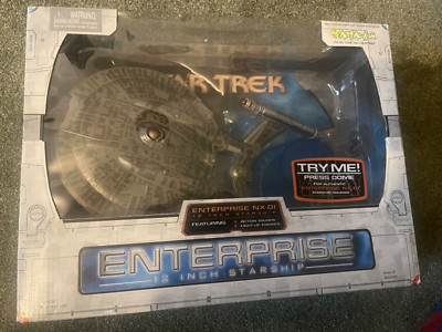 Star Trek USS Enterprise NX-01 12 Inch Starship Art Asylum, Still SEALED RARE