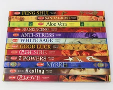 HEM Incense Assorted Best Sellers #7 Bulk Lot 12 Pack x 8 Sticks = 96 Mixed