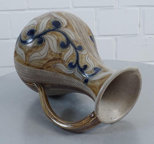 seltener Arnold Brockhoff Stadtlohn Krug Karaffe Salzlasur Handarbeit Vintage - Picture 7 of 10