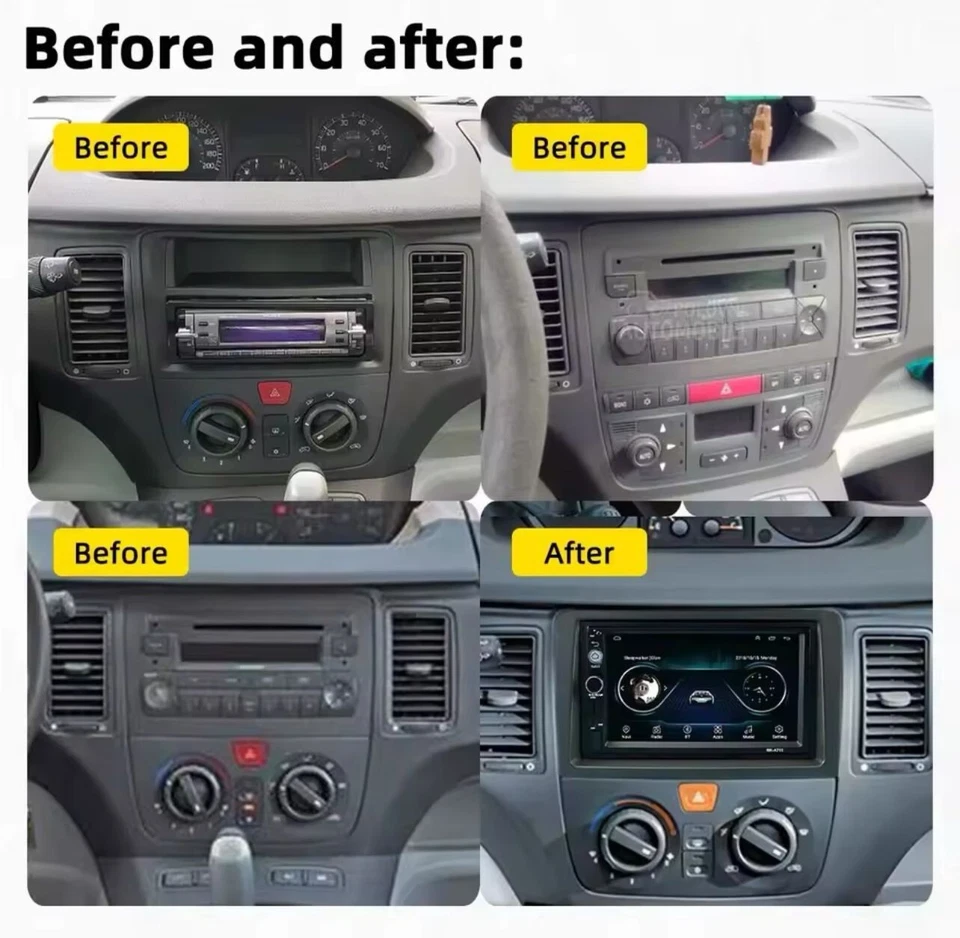 AUTORADIO ANDROID FIAT IDEA LANCIA MUSA 2003-2012 STEREO AUTO TOUCH 7" WIFI BT - Immagine 2 di 4