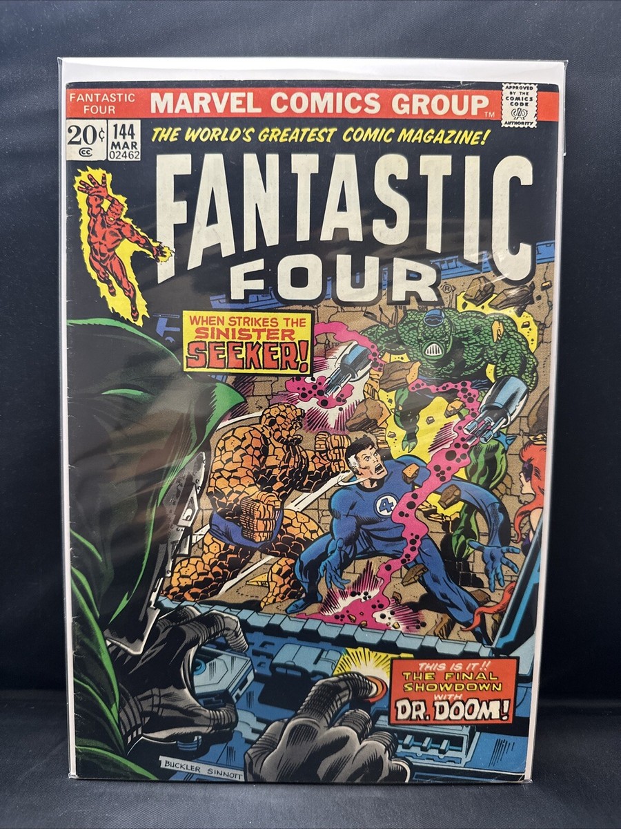 Fantastic Four Lot #'s 143 144 198 200 Marvel (B30-1) KEYS | eBay
