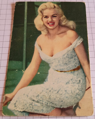 Film-Star DIANA DORS | Portrait-Foto - Sammelbild / Trading Card #7375