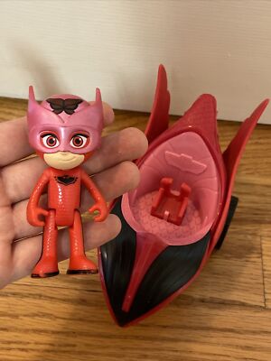 PJM Hero Vehicle Owl Glider: L'aliante Gufo Per Bambini Piccoli, Avviso Sicurezza 3+ Anni