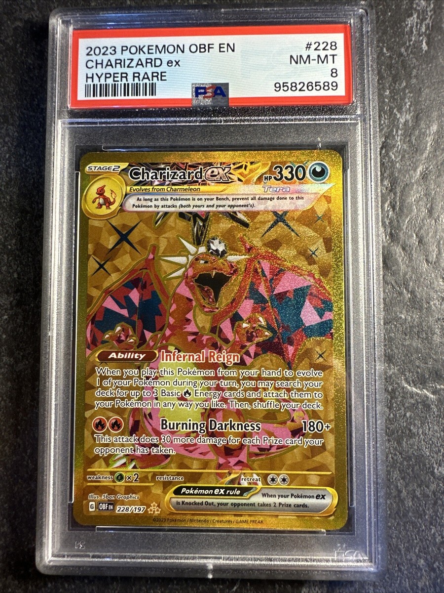 2023 Pokemon S&V Obsidian Flames #228 Charizard Ex Hyper 2023 Pokemon S&V Obsidian Flames #228 Charizard Ex Hyper