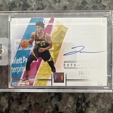 2021-22 James Wiseman Impeccable Extravagance Autograph/35