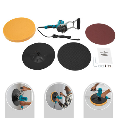 850w Concrete Cement Mortar Electric Trowel Adjustable Wall Smoothing Polisher