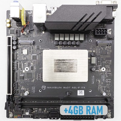 Motherboard with Core i9 12900H Processor 4GB RAM and Cooler M-ITX Gaming