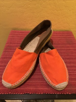 tory burch orange espadrilles
