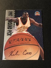 1997 Score Board Auto Basketball Signatures Silver Kelvin Cato Rookie Auto RC