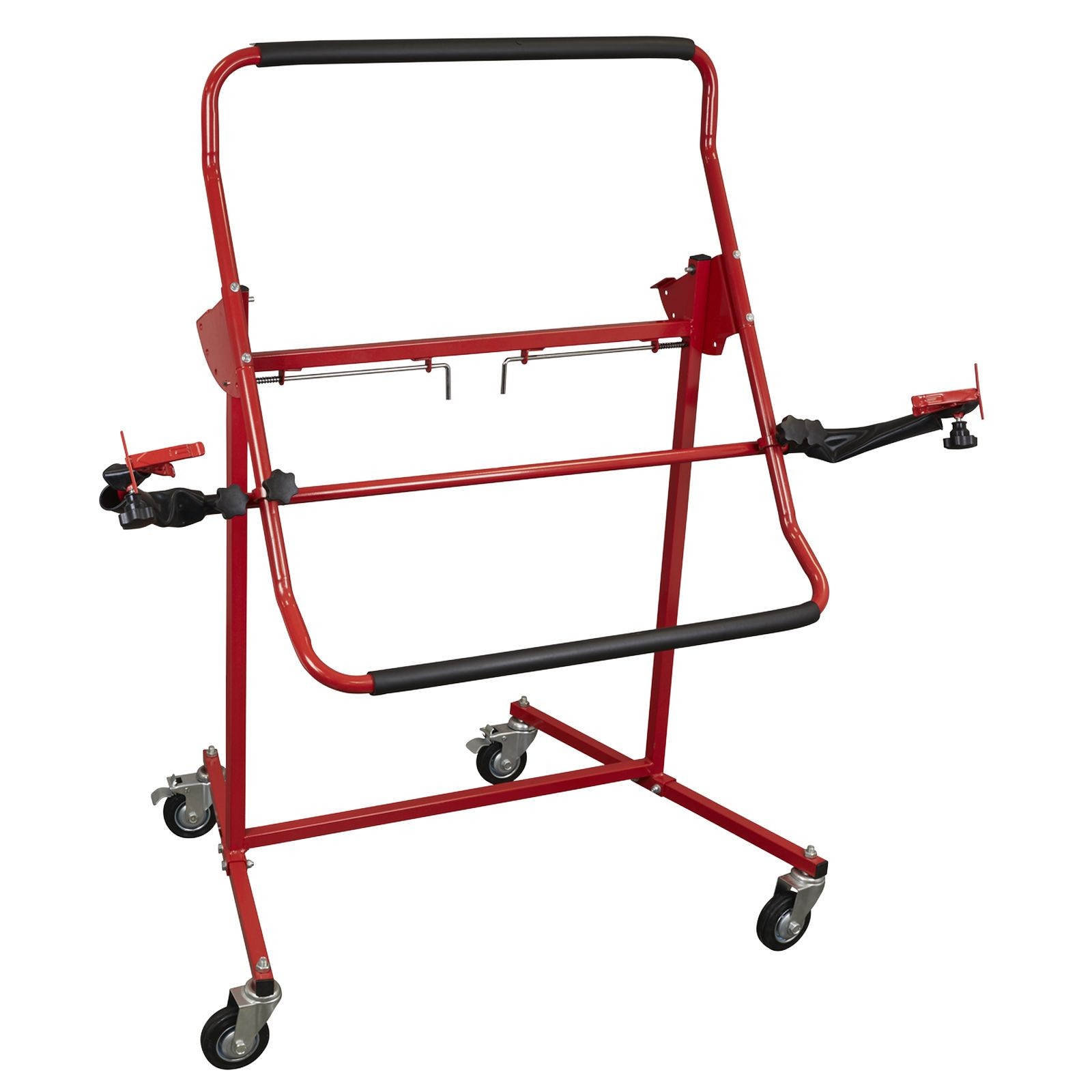 B&Q - Adjustable Bumper Stand Rotation Lock & Adjustable Width Swivel Castors - Image 2
