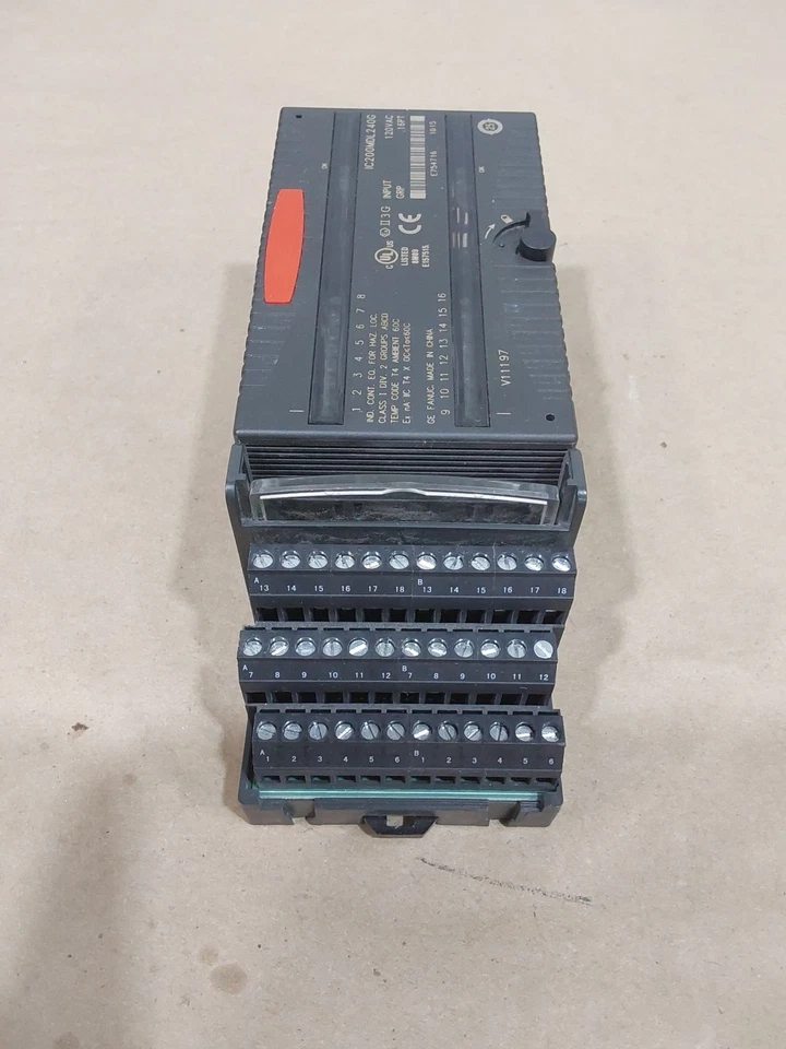GE Fanuc IC200MDL240G Input VersaMax Micro Controller Control Module PLC Versa - Image 3 of 4