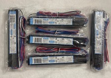 Lot Of 5 ADVANCED ICN-3P32-N FLUORESCENT BALLAST, 3 LAMP, F32 T8, 28W, 120/277V