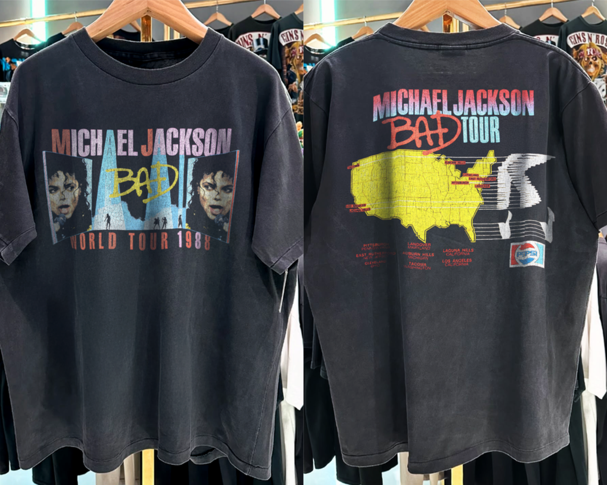 マイケル・ジャクソン 1988 BAD Special Box Tシャツ 80sマイケルジャクソンTシャツBAD-SPECIAL BOX SETビンテージ - メルカリ
