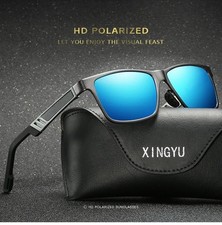 Men's Aluminium Polarized Colored Sunglasses Driving Outdoor Fishing Eye