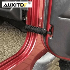 2X For Jeep Wrangler JK/YJ/TJ/JL Car Door Limiting Straps Belt Set Accessories E