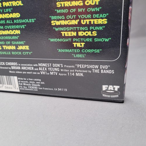 Fat Wreck Chords Peepshow I and II DVD Punk Music Video Compilation 114 Min NTSC - Zdjęcie 13 z 17