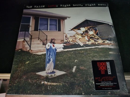 Van Halen Live Right Here Right Now 4x LP - 2024 RSD Red Vinyl Sealed