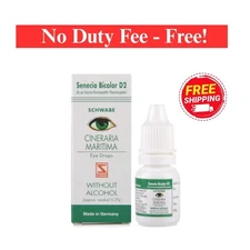 Dr Willmar Schwabe Cineraria Mar Drop Without Alcohol 10ml  (Pack of 2)