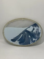 Vintage Wham-O Magic Window Blue & White Sand Toy 1970's